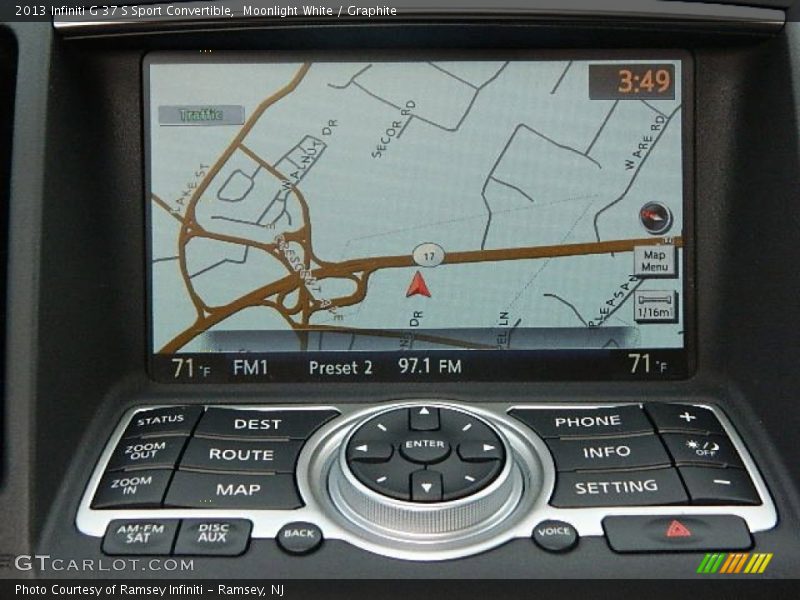 Moonlight White / Graphite 2013 Infiniti G 37 S Sport Convertible