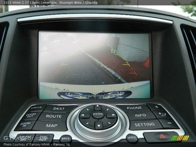 Moonlight White / Graphite 2013 Infiniti G 37 S Sport Convertible