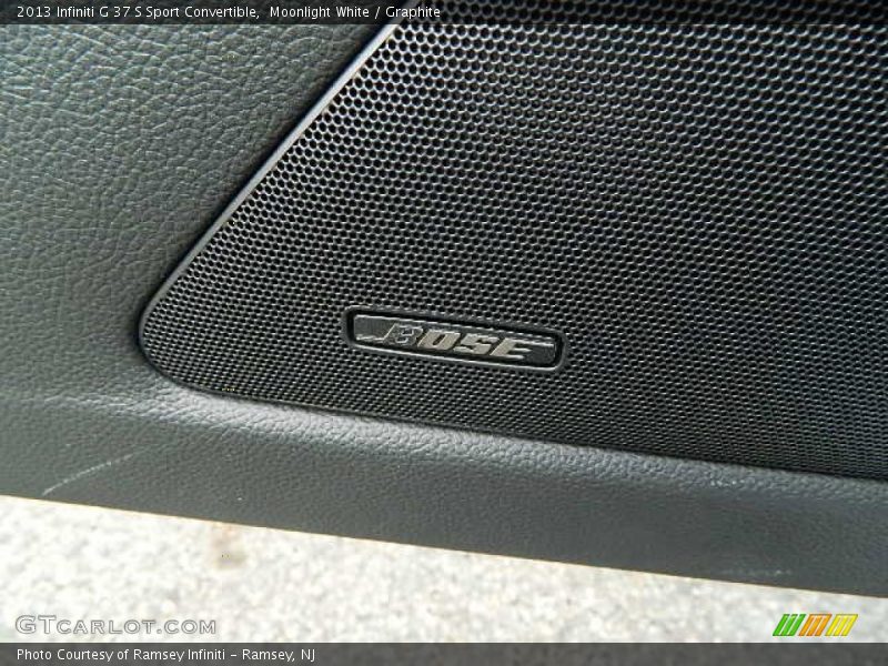 Moonlight White / Graphite 2013 Infiniti G 37 S Sport Convertible