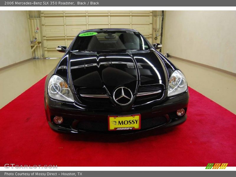 Black / Black 2006 Mercedes-Benz SLK 350 Roadster