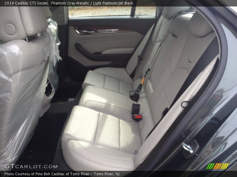 Rear Seat of 2014 CTS Sedan