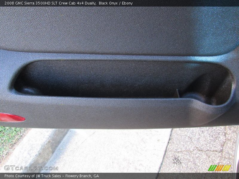 Black Onyx / Ebony 2008 GMC Sierra 3500HD SLT Crew Cab 4x4 Dually