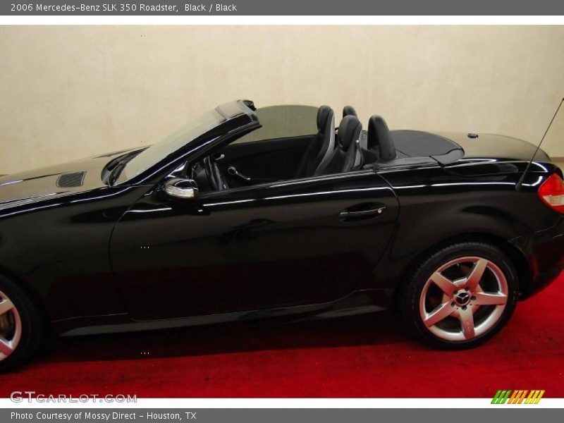 Black / Black 2006 Mercedes-Benz SLK 350 Roadster