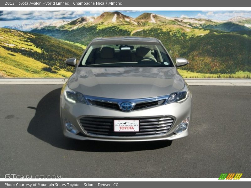 Champagne Mica / Almond 2013 Toyota Avalon Hybrid Limited