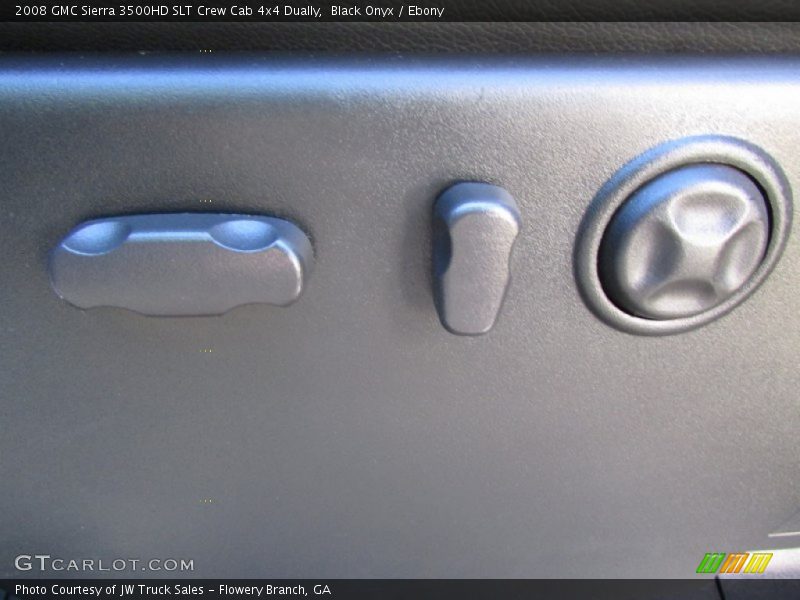 Black Onyx / Ebony 2008 GMC Sierra 3500HD SLT Crew Cab 4x4 Dually