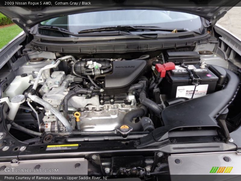 Gotham Gray / Black 2009 Nissan Rogue S AWD