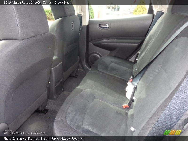 Gotham Gray / Black 2009 Nissan Rogue S AWD