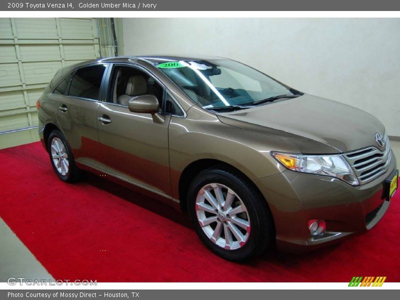 Golden Umber Mica / Ivory 2009 Toyota Venza I4