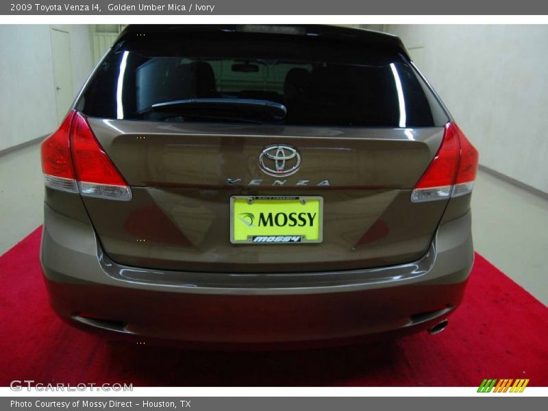 Golden Umber Mica / Ivory 2009 Toyota Venza I4