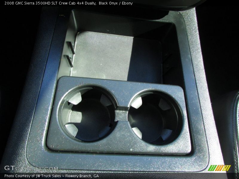 Black Onyx / Ebony 2008 GMC Sierra 3500HD SLT Crew Cab 4x4 Dually