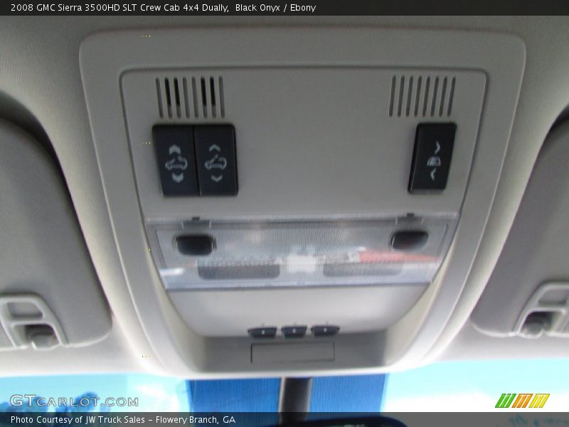 Black Onyx / Ebony 2008 GMC Sierra 3500HD SLT Crew Cab 4x4 Dually