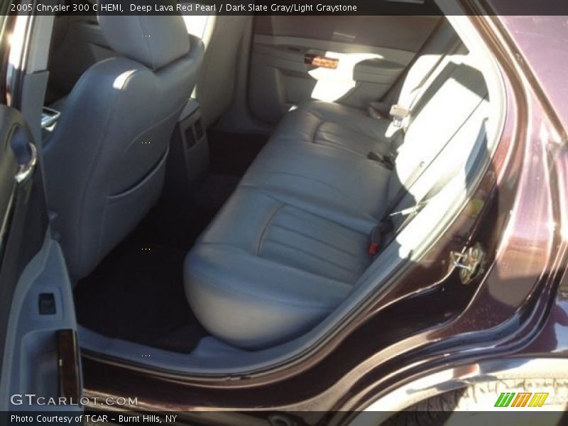 Deep Lava Red Pearl / Dark Slate Gray/Light Graystone 2005 Chrysler 300 C HEMI