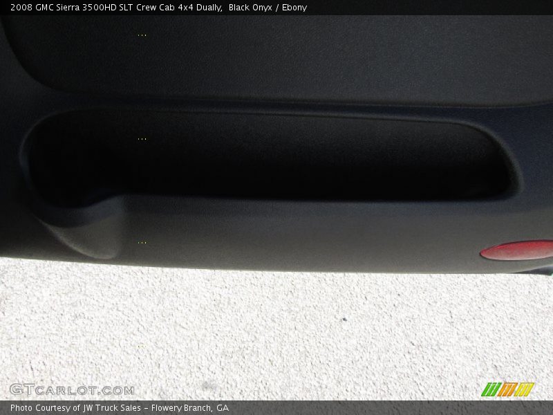 Black Onyx / Ebony 2008 GMC Sierra 3500HD SLT Crew Cab 4x4 Dually