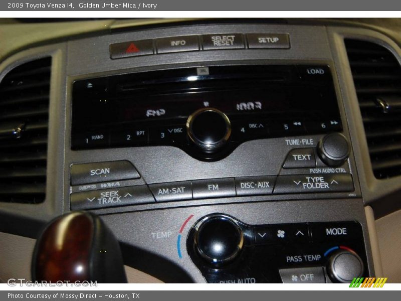 Golden Umber Mica / Ivory 2009 Toyota Venza I4