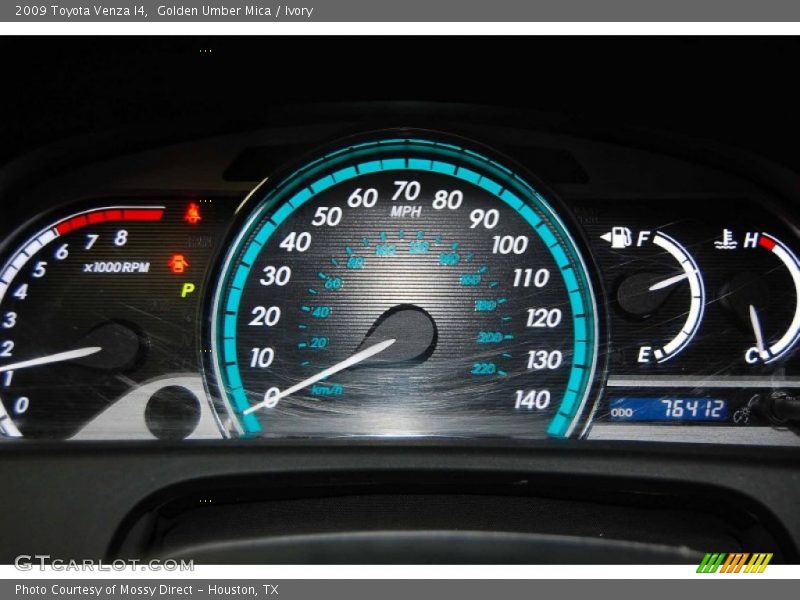 Golden Umber Mica / Ivory 2009 Toyota Venza I4
