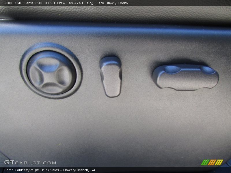 Black Onyx / Ebony 2008 GMC Sierra 3500HD SLT Crew Cab 4x4 Dually