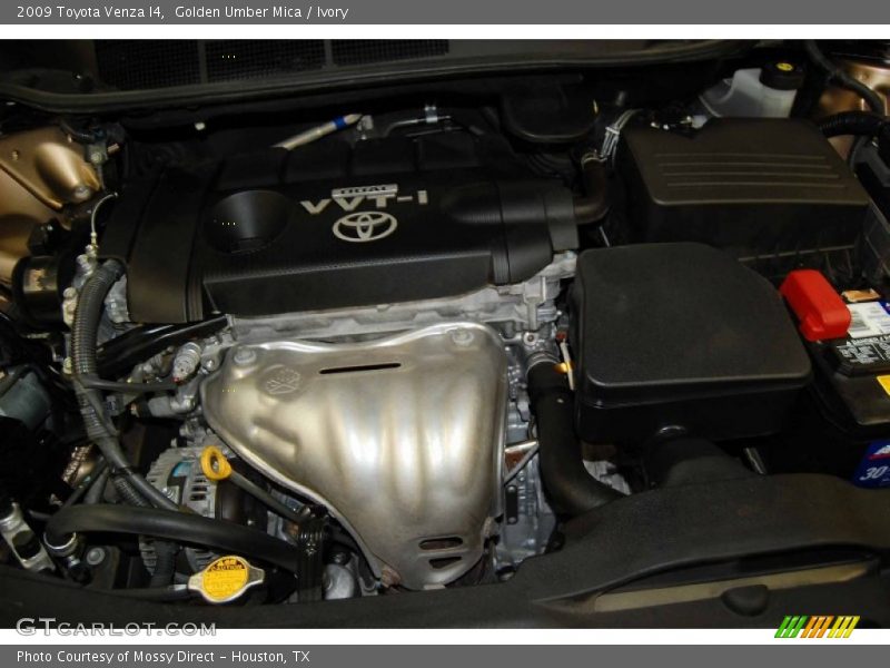 Golden Umber Mica / Ivory 2009 Toyota Venza I4