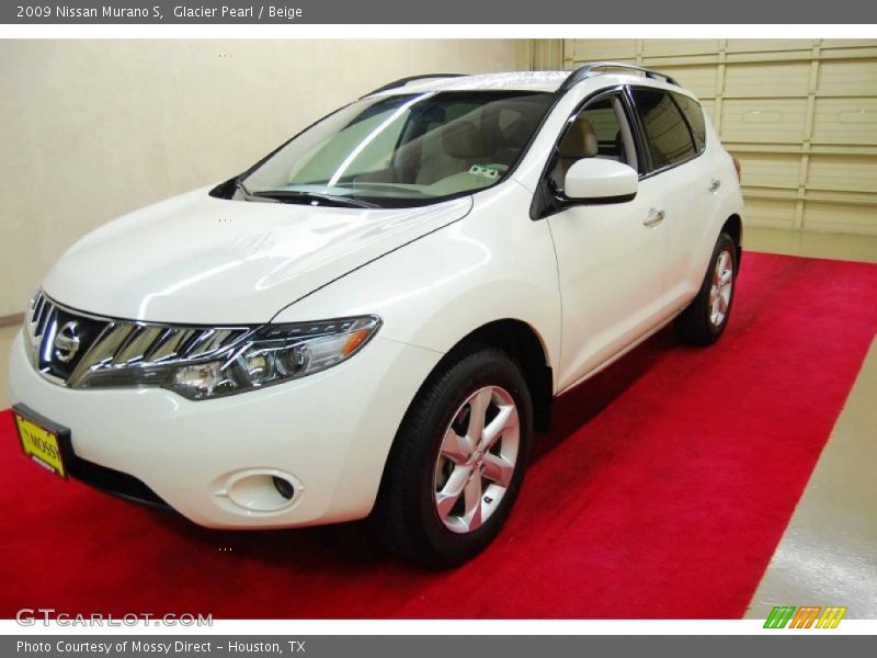 Glacier Pearl / Beige 2009 Nissan Murano S
