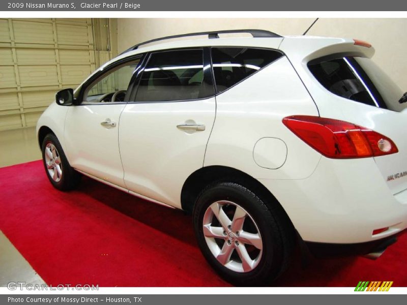 Glacier Pearl / Beige 2009 Nissan Murano S