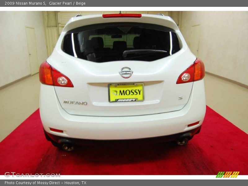 Glacier Pearl / Beige 2009 Nissan Murano S