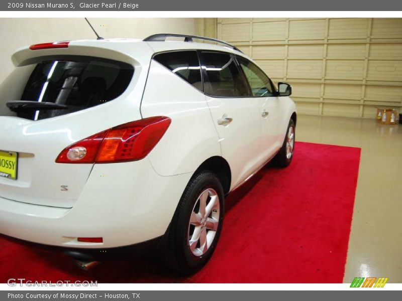 Glacier Pearl / Beige 2009 Nissan Murano S