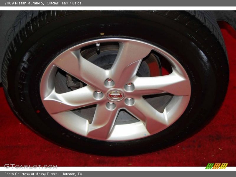 Glacier Pearl / Beige 2009 Nissan Murano S