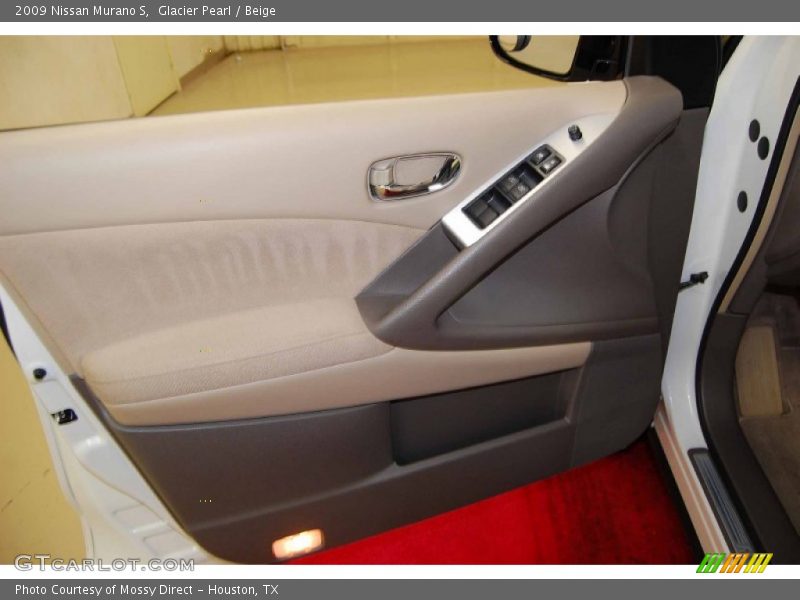 Glacier Pearl / Beige 2009 Nissan Murano S