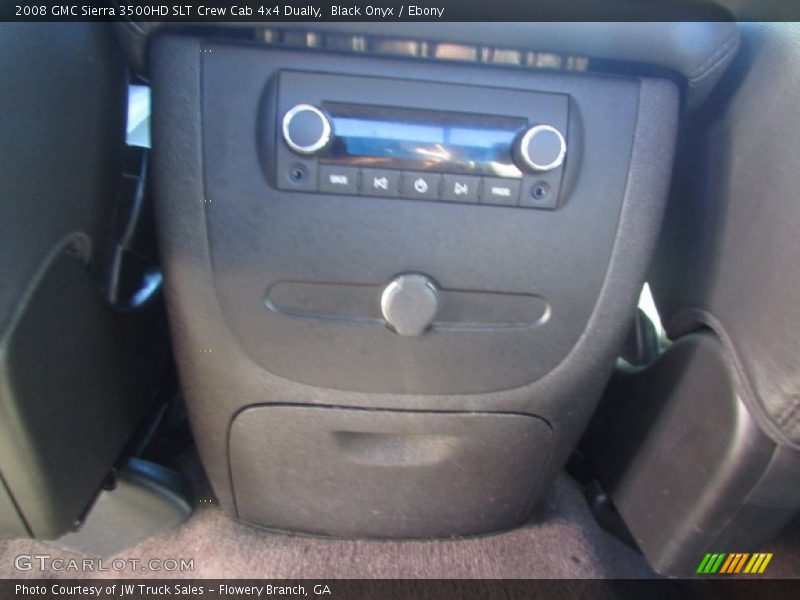 Black Onyx / Ebony 2008 GMC Sierra 3500HD SLT Crew Cab 4x4 Dually