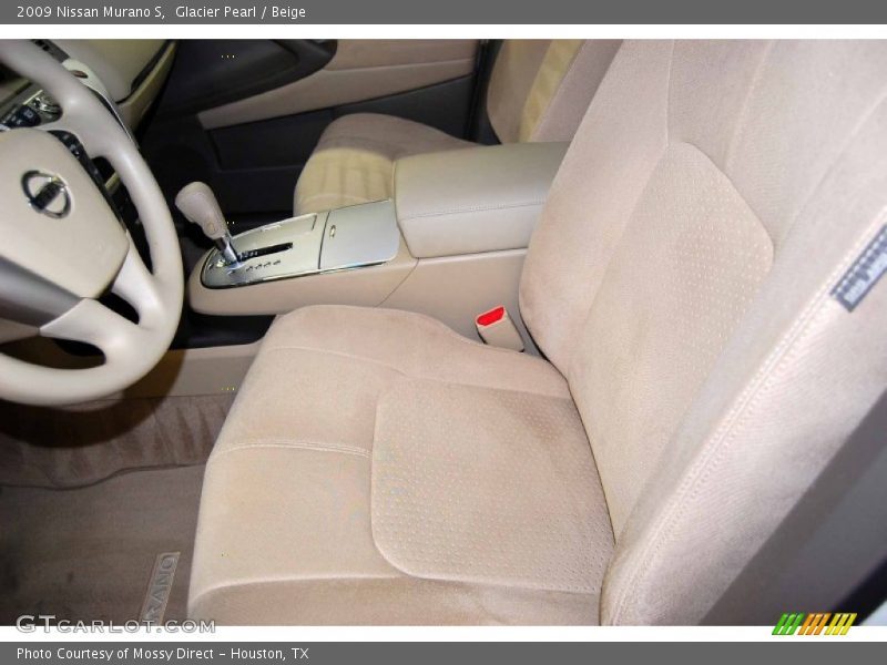 Glacier Pearl / Beige 2009 Nissan Murano S