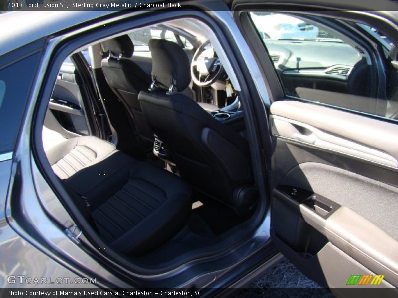 Sterling Gray Metallic / Charcoal Black 2013 Ford Fusion SE