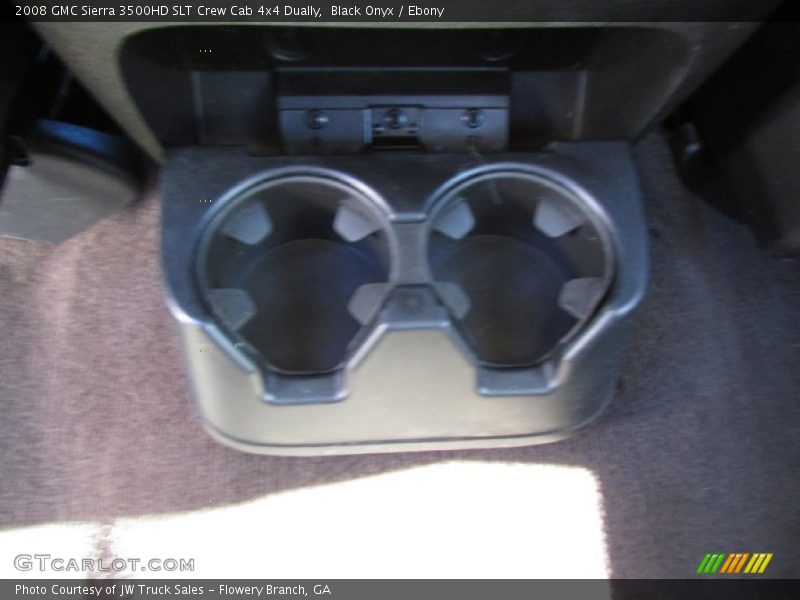 Black Onyx / Ebony 2008 GMC Sierra 3500HD SLT Crew Cab 4x4 Dually