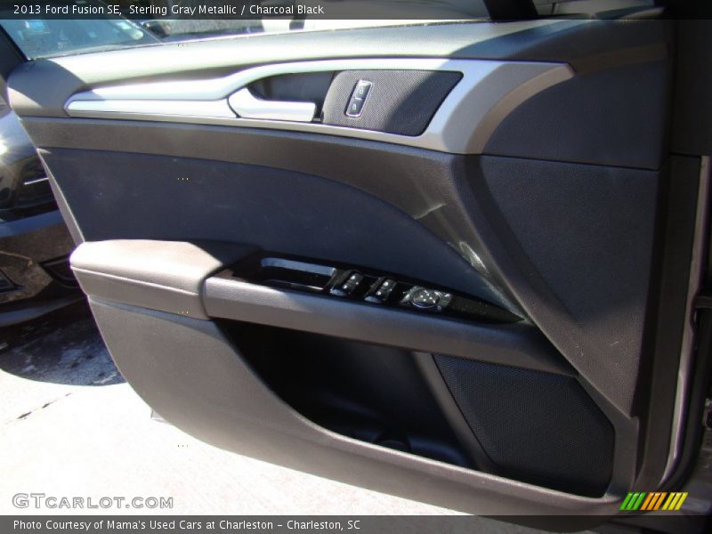 Sterling Gray Metallic / Charcoal Black 2013 Ford Fusion SE