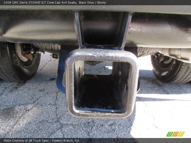 Black Onyx / Ebony 2008 GMC Sierra 3500HD SLT Crew Cab 4x4 Dually