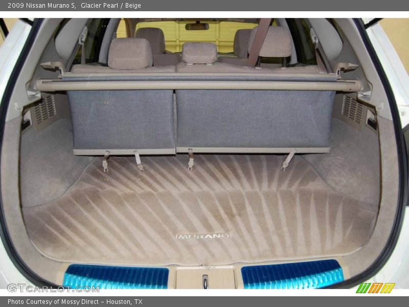 Glacier Pearl / Beige 2009 Nissan Murano S
