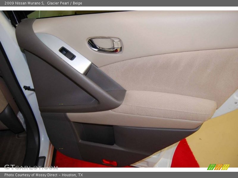 Glacier Pearl / Beige 2009 Nissan Murano S