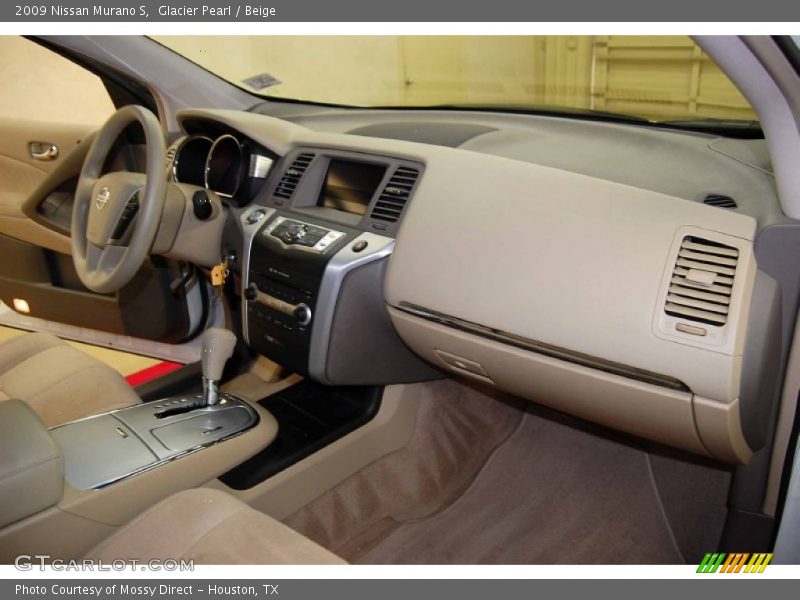 Glacier Pearl / Beige 2009 Nissan Murano S