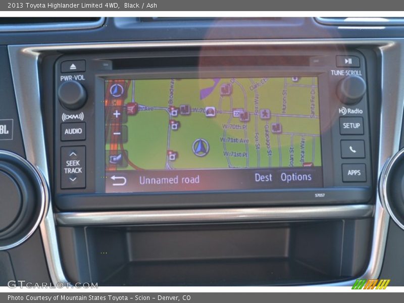 Black / Ash 2013 Toyota Highlander Limited 4WD