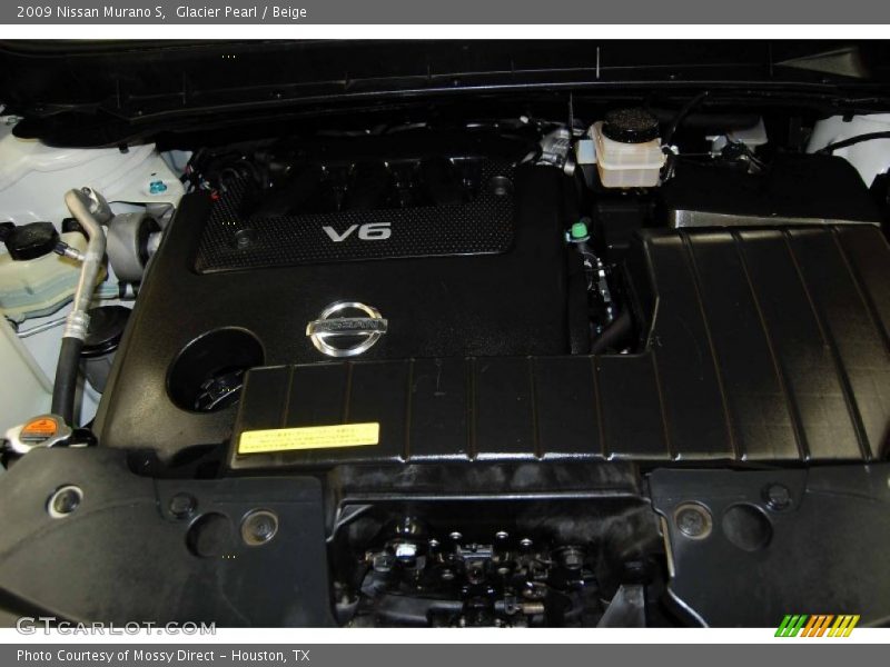 Glacier Pearl / Beige 2009 Nissan Murano S