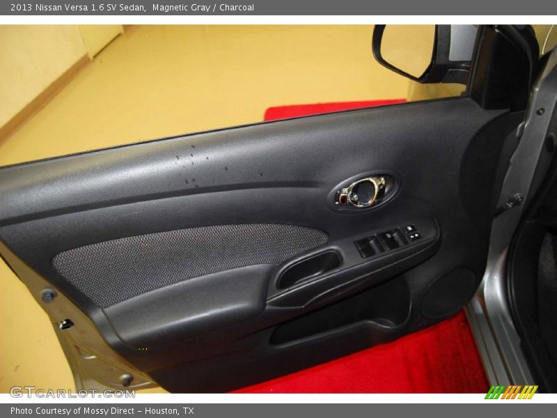 Magnetic Gray / Charcoal 2013 Nissan Versa 1.6 SV Sedan