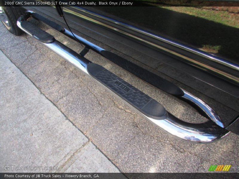 Black Onyx / Ebony 2008 GMC Sierra 3500HD SLT Crew Cab 4x4 Dually