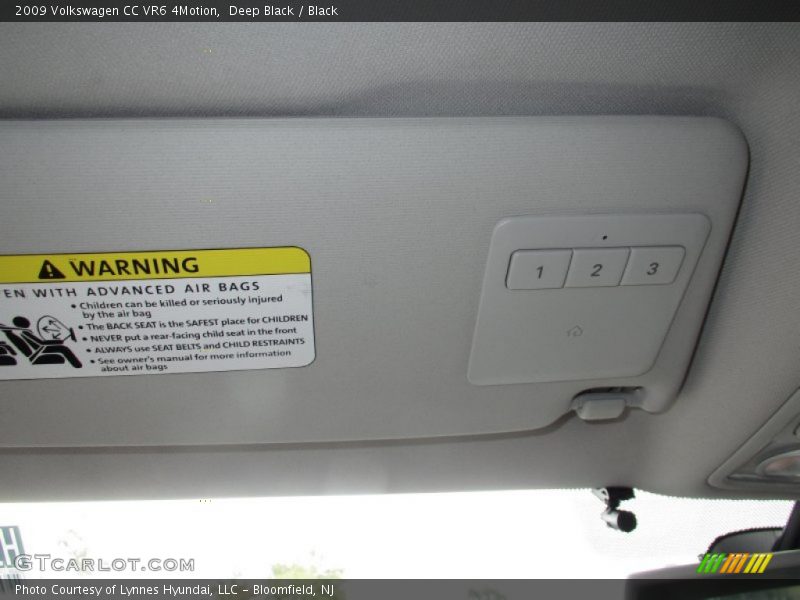 Deep Black / Black 2009 Volkswagen CC VR6 4Motion