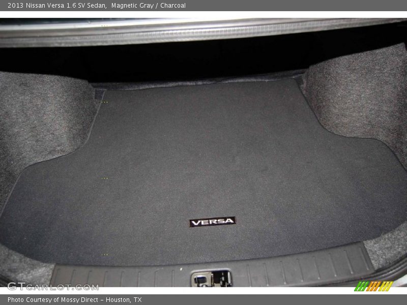 Magnetic Gray / Charcoal 2013 Nissan Versa 1.6 SV Sedan