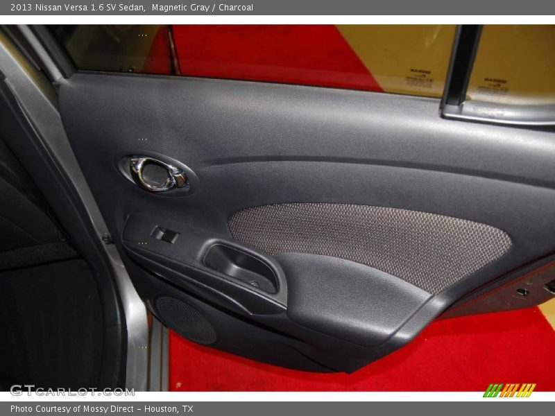 Magnetic Gray / Charcoal 2013 Nissan Versa 1.6 SV Sedan