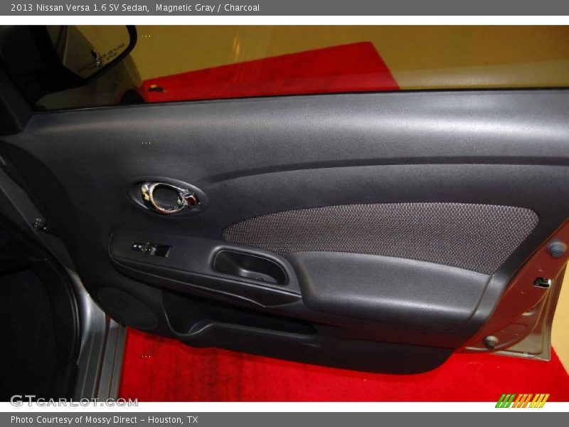 Magnetic Gray / Charcoal 2013 Nissan Versa 1.6 SV Sedan