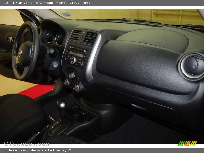 Magnetic Gray / Charcoal 2013 Nissan Versa 1.6 SV Sedan