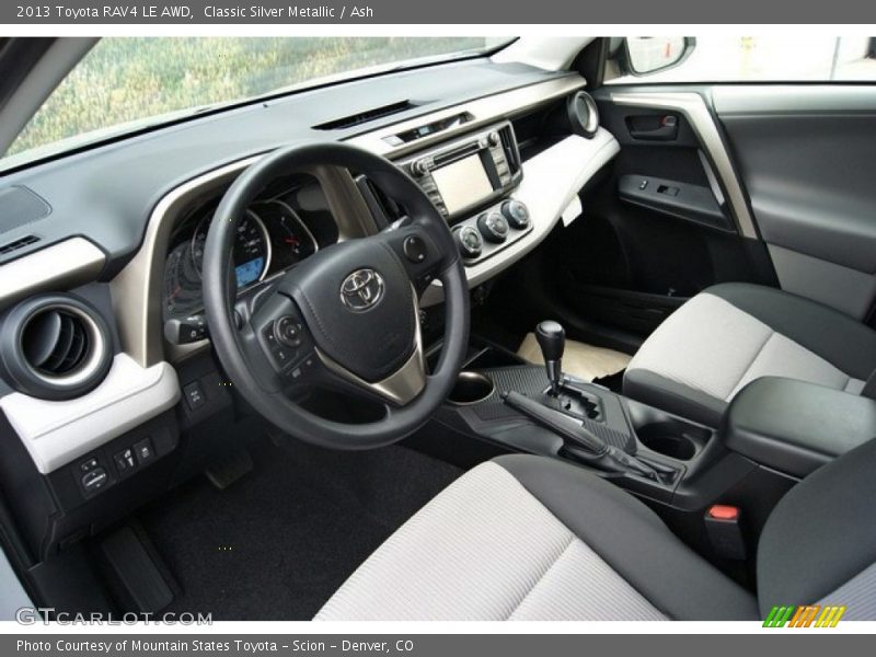 Classic Silver Metallic / Ash 2013 Toyota RAV4 LE AWD