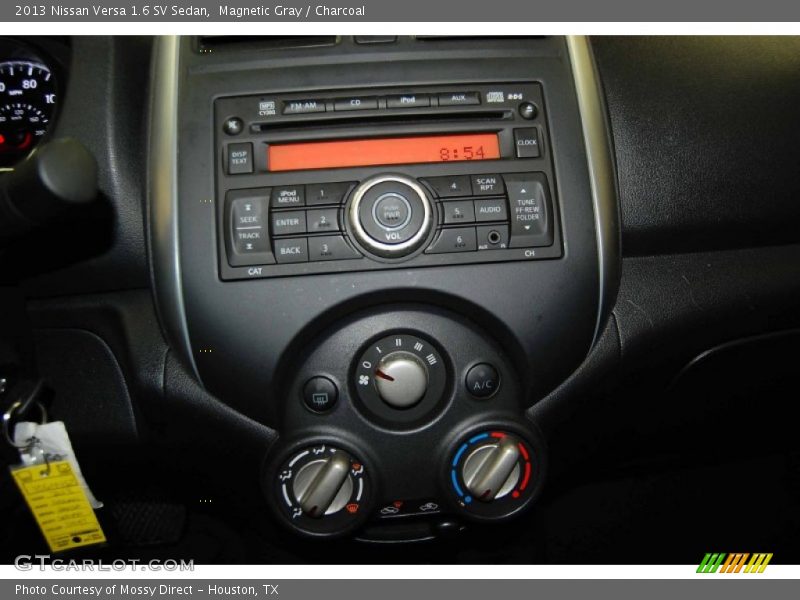 Magnetic Gray / Charcoal 2013 Nissan Versa 1.6 SV Sedan