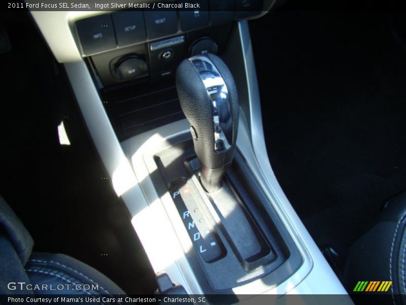 Ingot Silver Metallic / Charcoal Black 2011 Ford Focus SEL Sedan