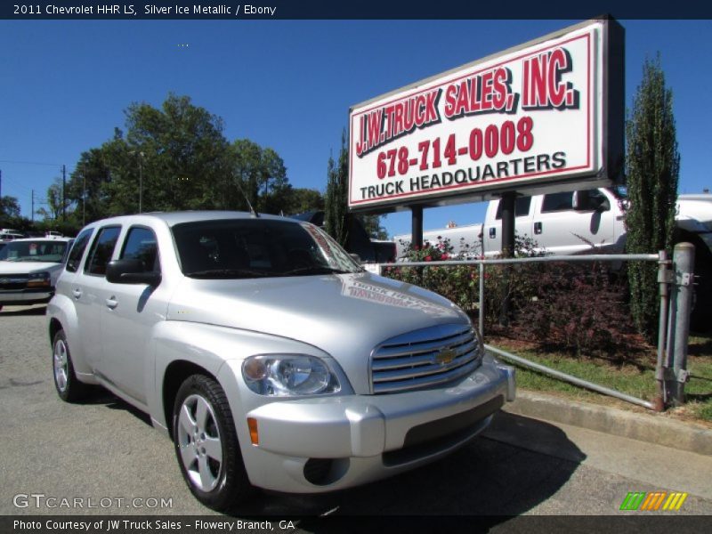 Silver Ice Metallic / Ebony 2011 Chevrolet HHR LS