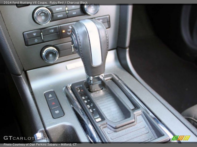 Ruby Red / Charcoal Black 2014 Ford Mustang V6 Coupe